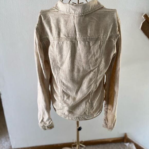 NWT L’Agence Celine sim femme linen jacket S - Picture 10 of 16